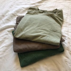 3 pack of pocket t-shirts